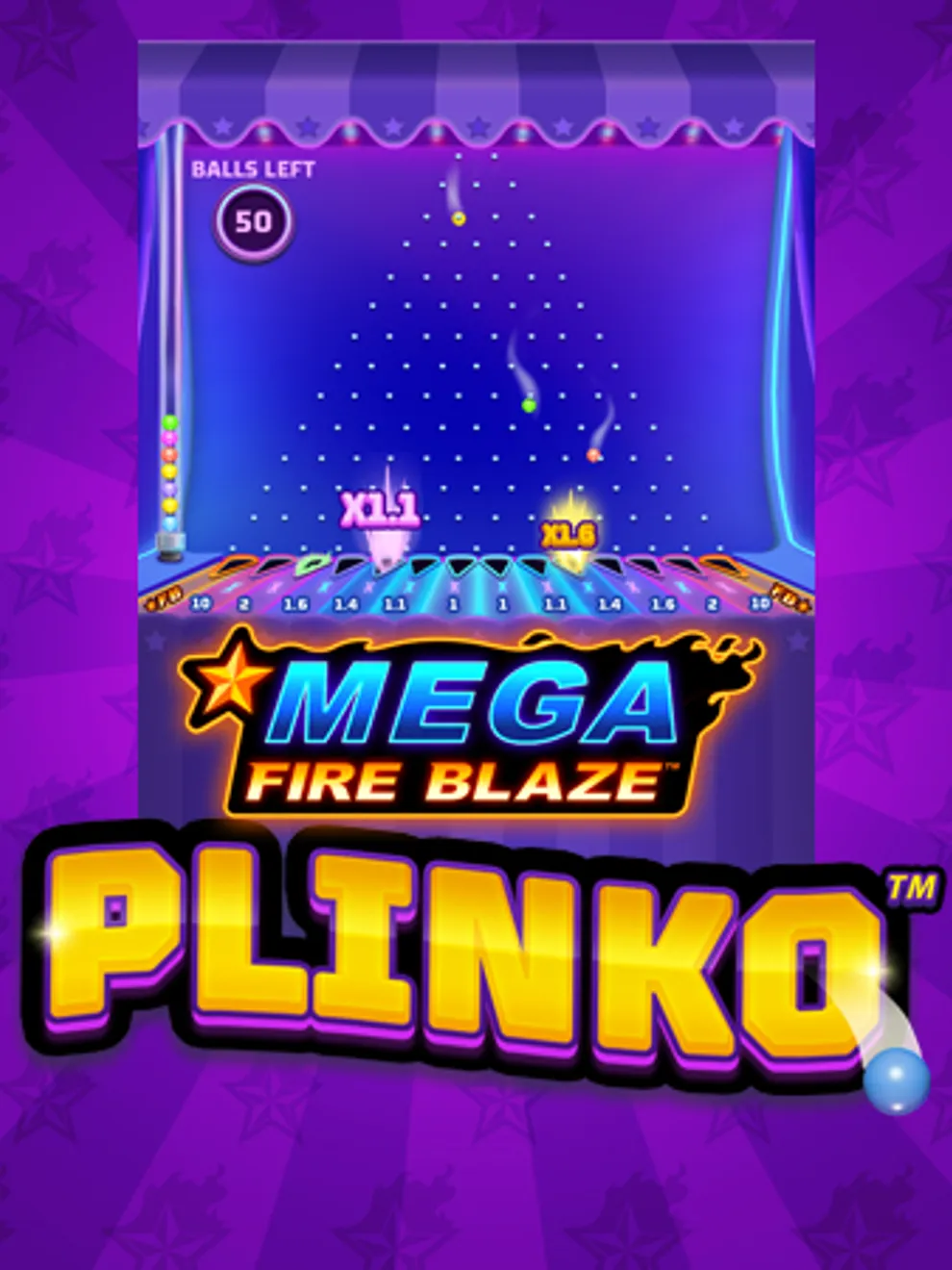 Mega Fire Blaze: Plinko — Playtech