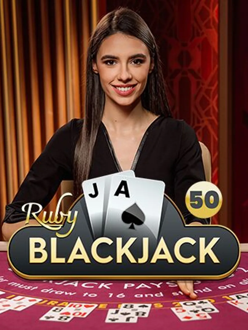 Blackjack 50 - Ruby — Pragmatic Play Live