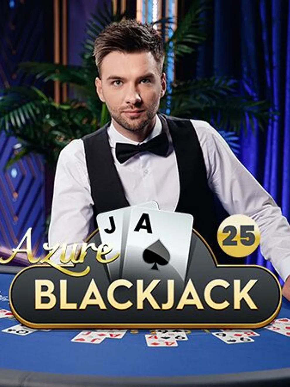 Blackjack 25 - Azure — Pragmatic Play Live