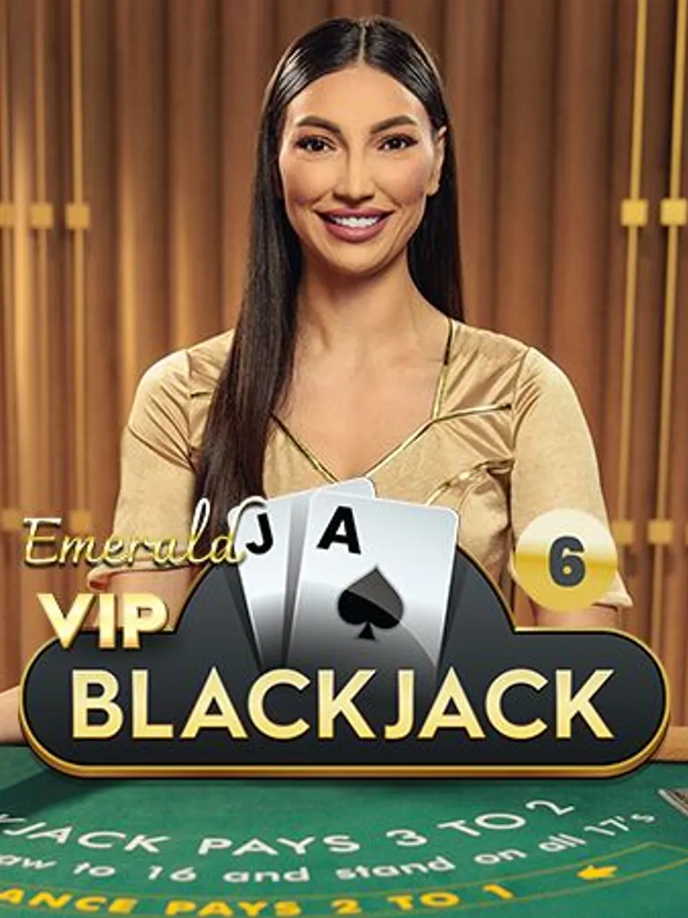 VIP Blackjack 6 - Emerald — Pragmatic Play Live