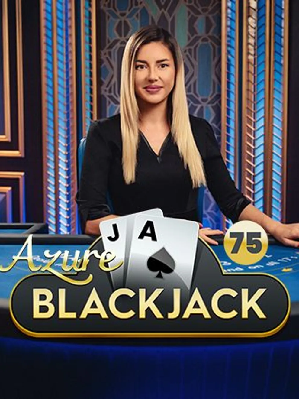 Blackjack 75 - Azure — Pragmatic Play Live