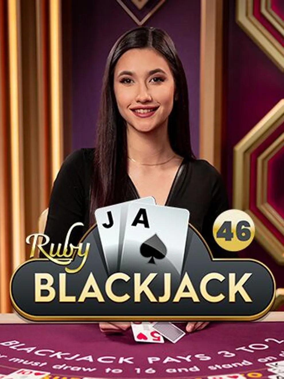 Blackjack 46 - Ruby — Pragmatic Play Live