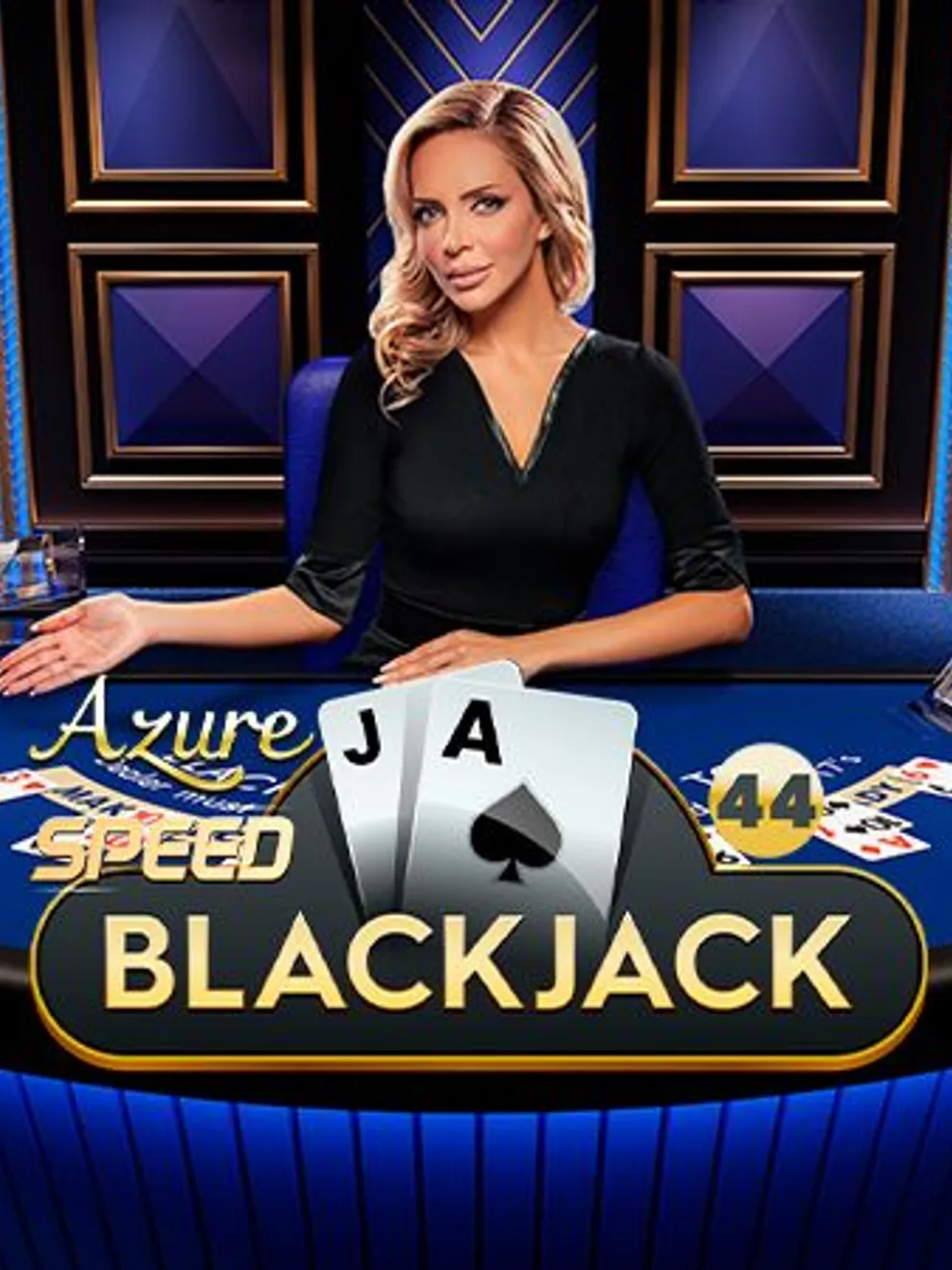 Speed Blackjack 44 - Azure — Pragmatic Play Live