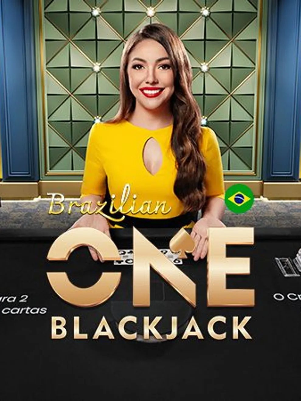 Brazilian ONE Blackjack — Pragmatic Play Live