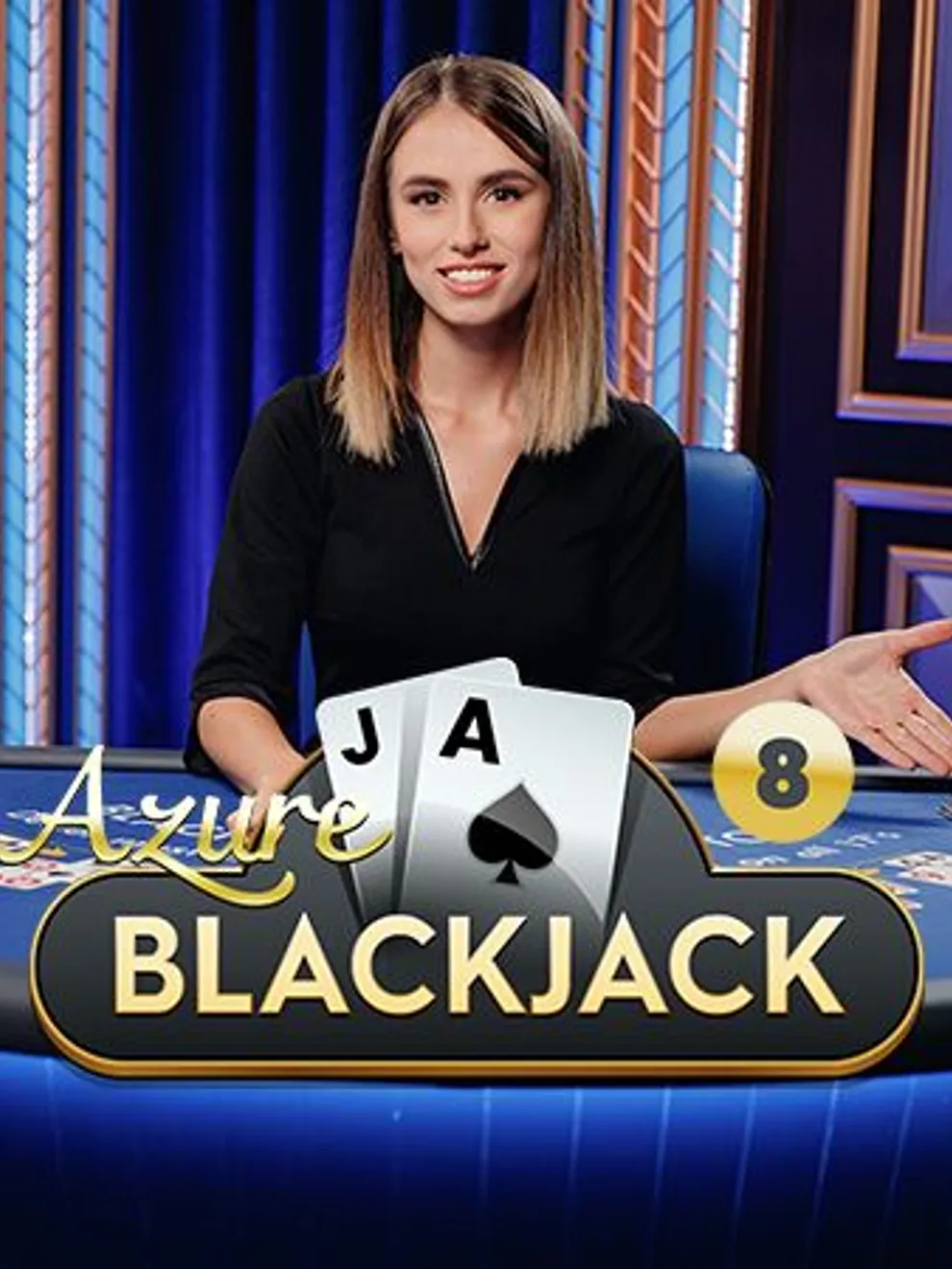 Blackjack 8 - Azure — Pragmatic Play Live