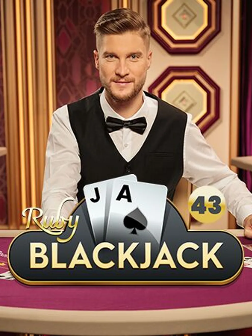Blackjack 43 - Ruby — Pragmatic Play Live