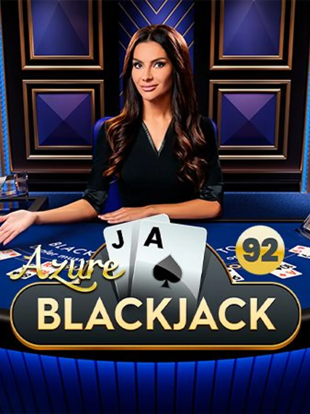 Blackjack 92 - Azure — Pragmatic Play Live