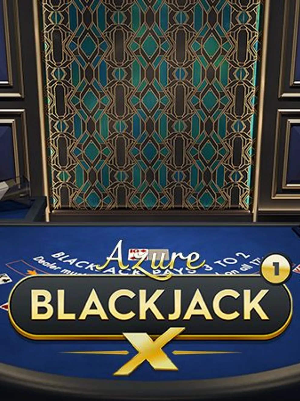 Blackjack X 1 - Azure — Pragmatic Play Live