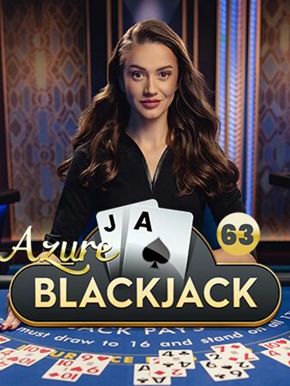 Blackjack 63 - Azure — Pragmatic Play Live
