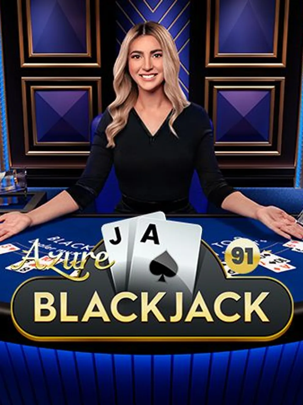 Blackjack 91 - Azure — Pragmatic Play Live