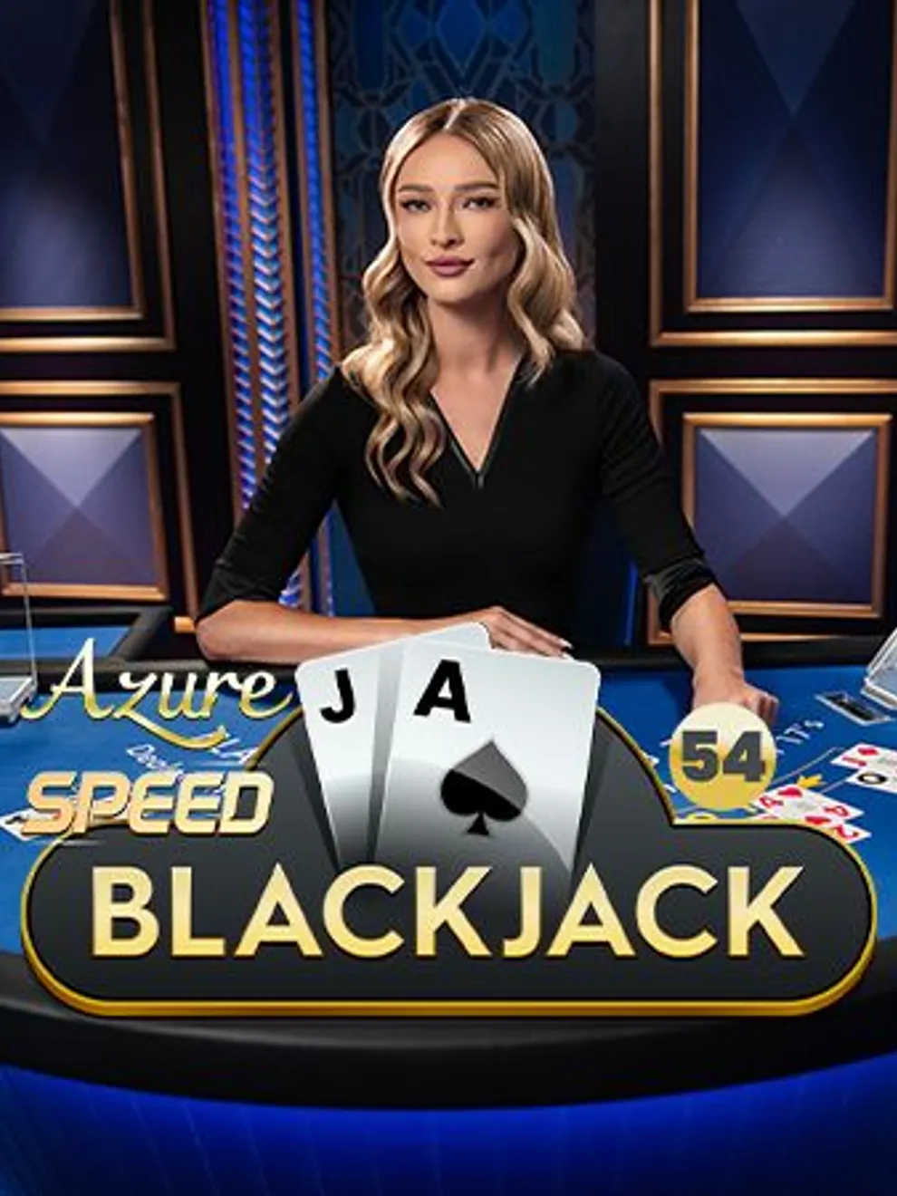 Speed Blackjack 54 - Azure — Pragmatic Play Live