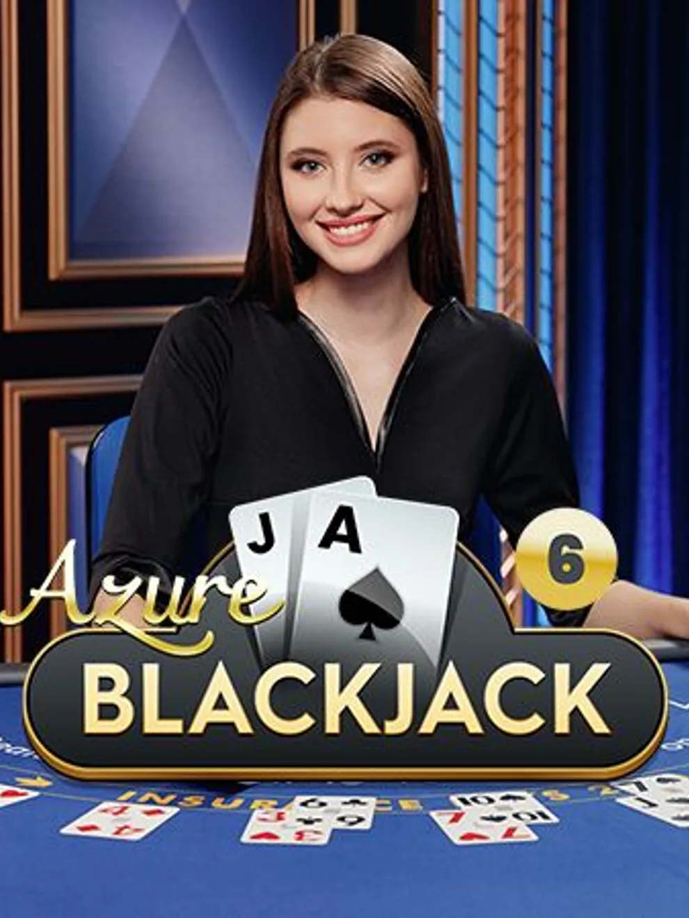 Blackjack 6 - Azure — Pragmatic Play Live