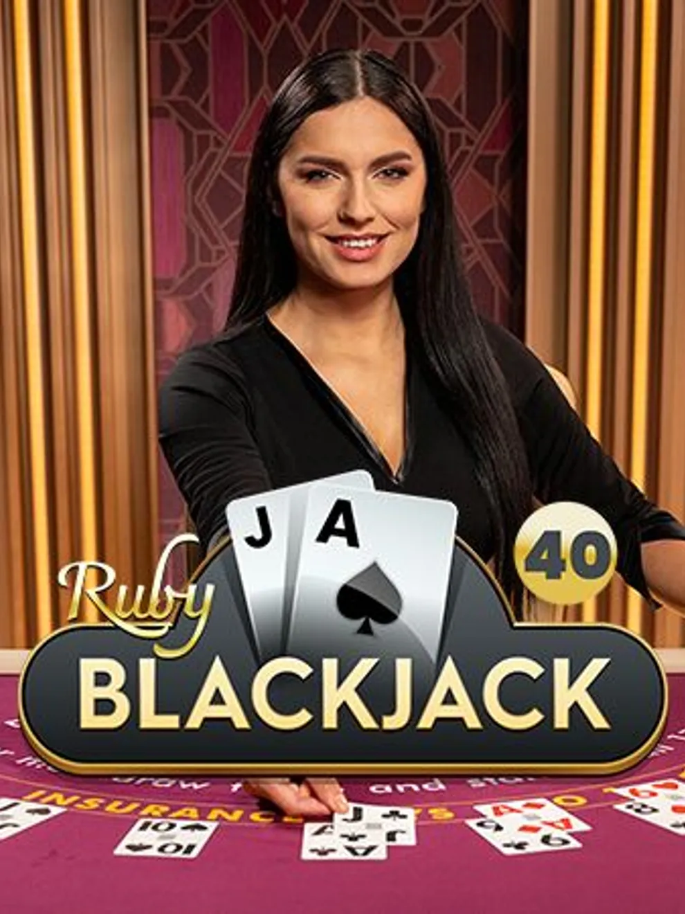 Blackjack 40 - Ruby — Pragmatic Play Live