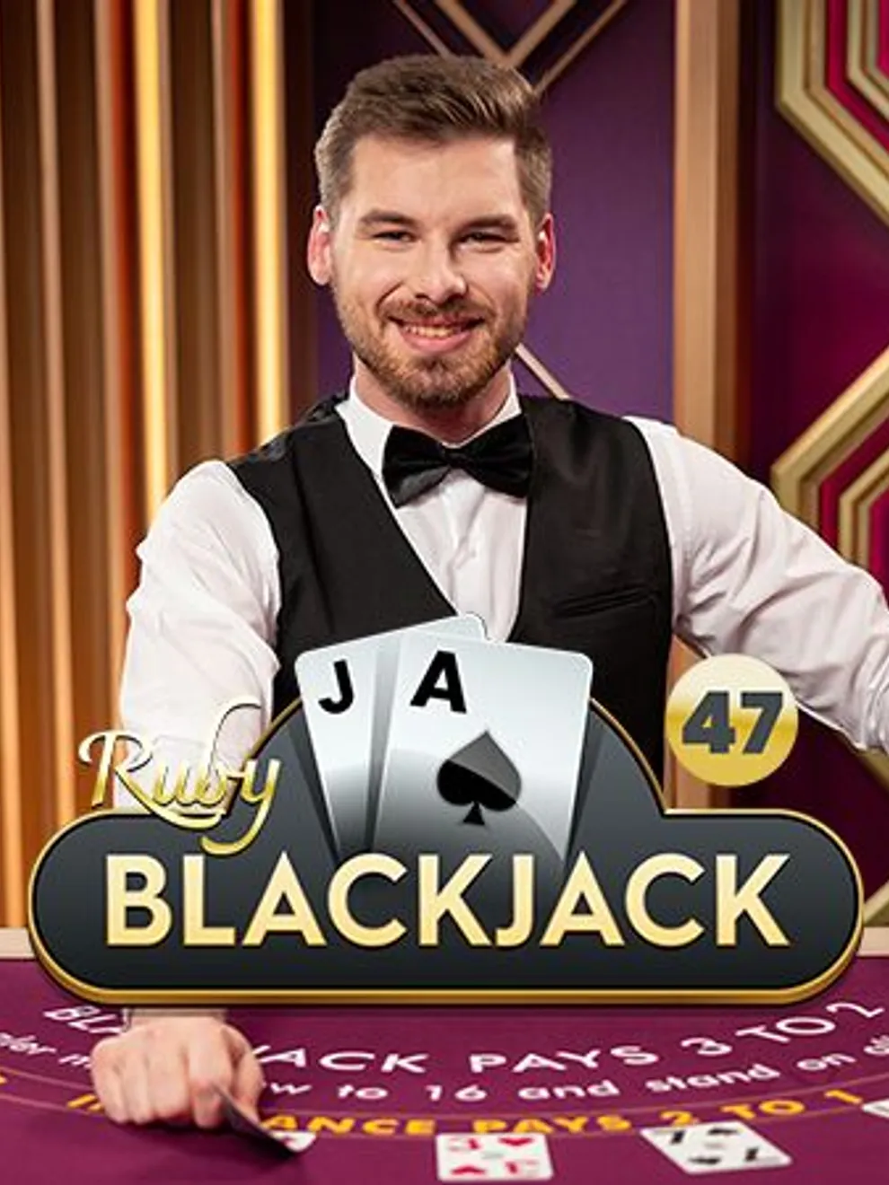 Blackjack 47 - Ruby — Pragmatic Play Live