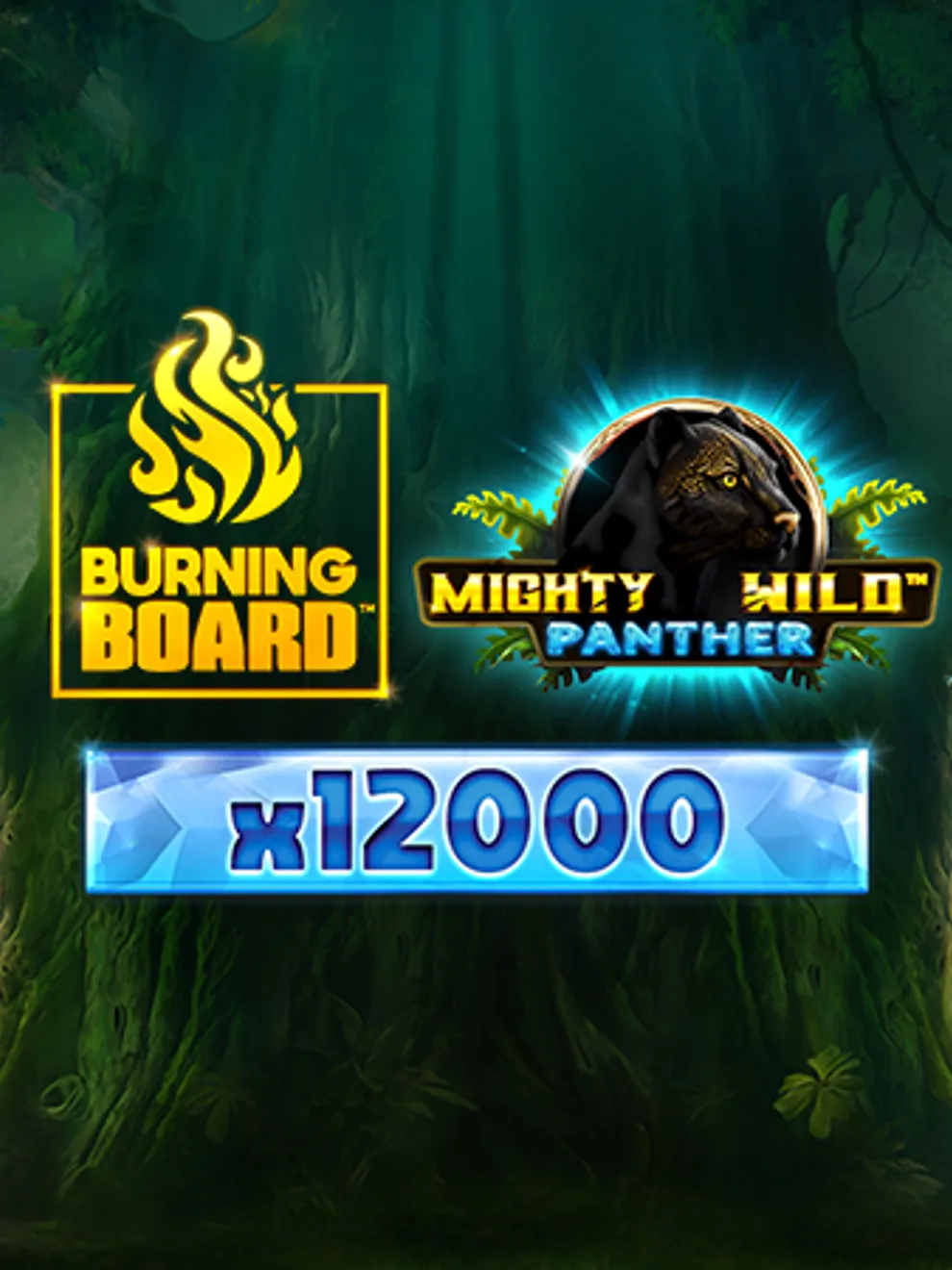 Mighty Wild: Panther Diamond Burning Board Scratchcard — VoltEnt