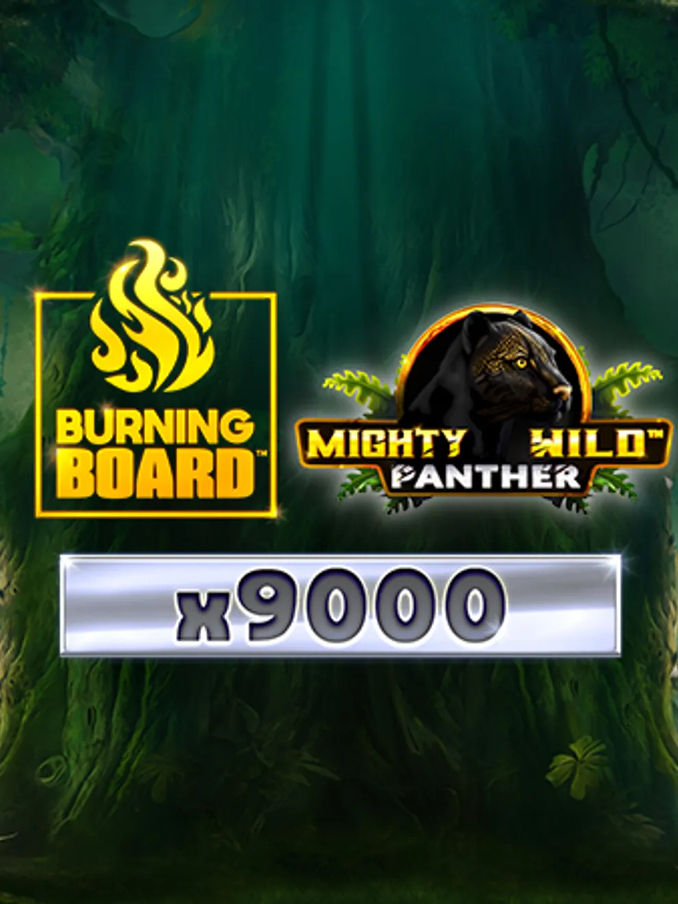 Mighty Wild: Panther Platinum Burning Board Scratchcard — VoltEnt