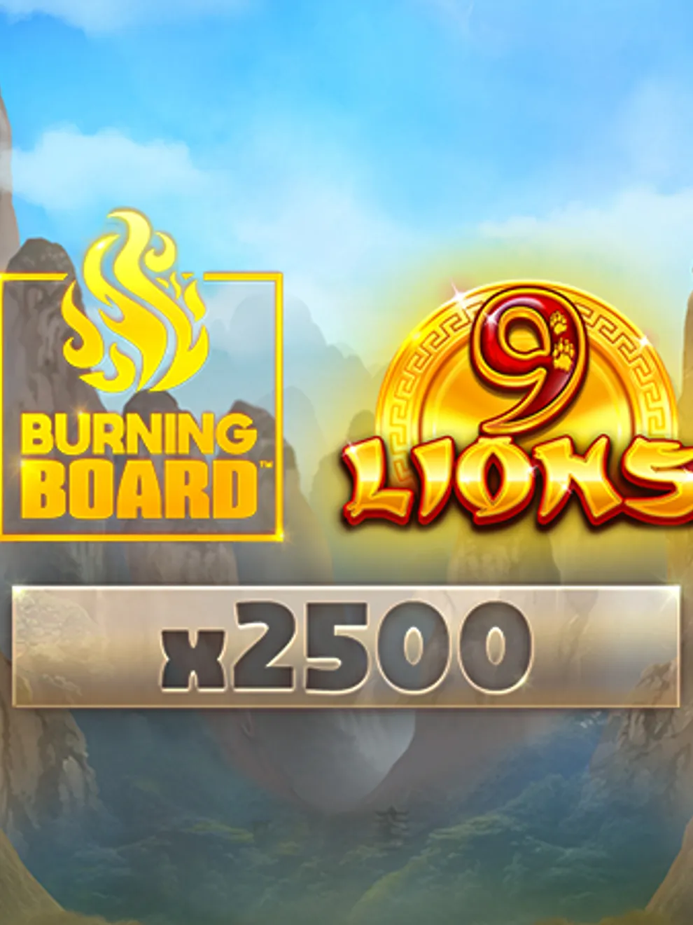 9 Lions: Burning Board Scratchcard — VoltEnt