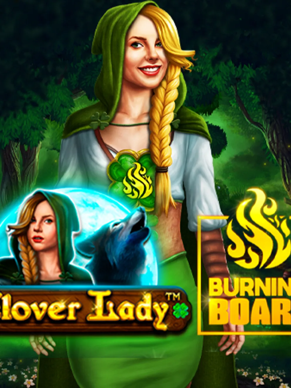 Clover Lady Burning Board — VoltEnt