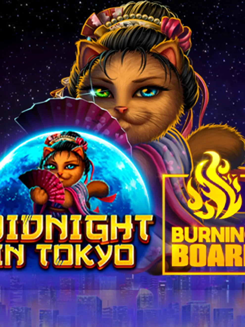 Midnight in Tokyo Burning Board — VoltEnt