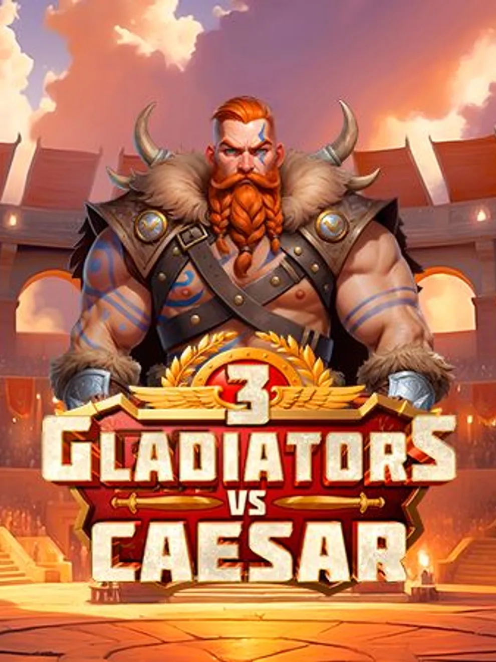 3 Gladiators vs Caesar — Yggdrasil