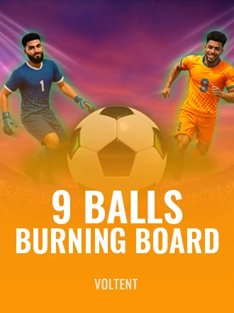 volt-ent-9-balls-burning-board